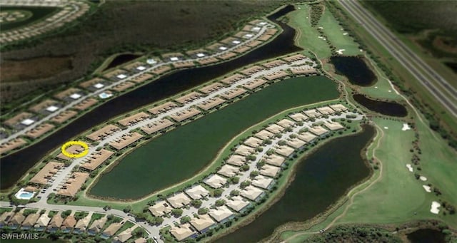 10007 Sky View Way Unit 2005, Fort Myers, FL 33913 - aerial overview of property's location