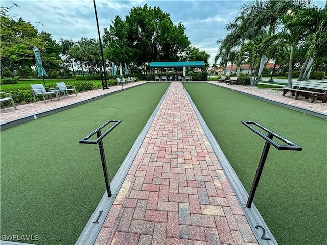 10007 Sky View Way Unit 2005, Fort Myers, FL 33913 - view of community with a game area
