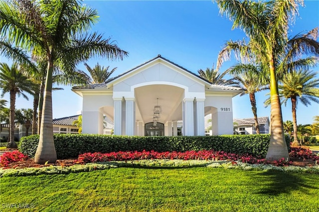 10007 Sky View Way Unit 2005, Fort Myers, FL 33913 - community sign featuring a yard