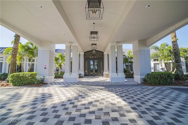 10007 Sky View Way Unit 2005, Fort Myers, FL 33913 - doorway to property with french doors
