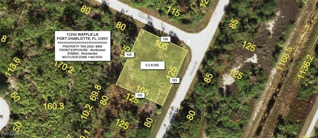 13245 Waffle Ln, Port Charlotte FL, 33981 land for sale