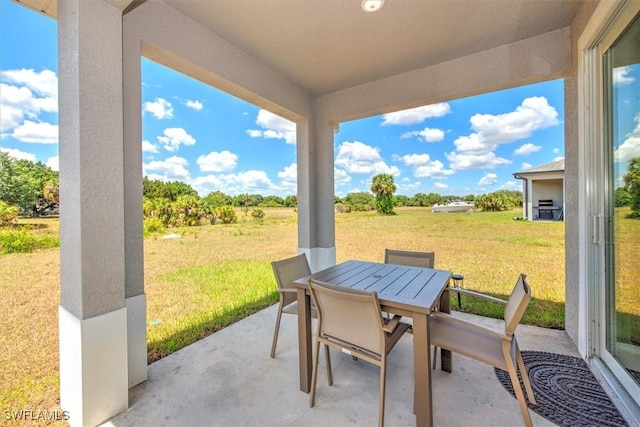 view of patio / terrace