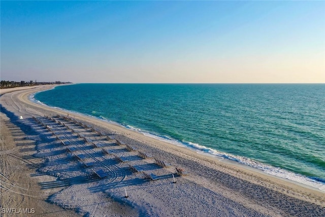 water view with a beach view