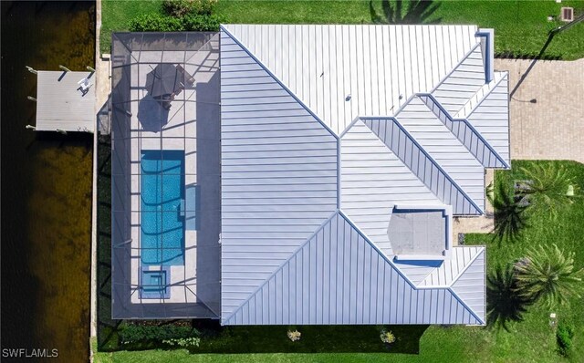 413 SW 46th Ter, Cape Coral, FL 33914 - birds eye view of property