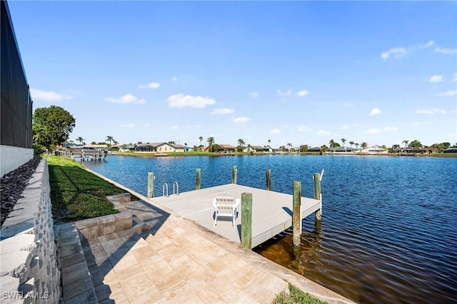 413 SW 46th Ter, Cape Coral, FL 33914 - dock area featuring a water view