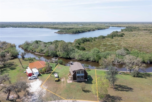 373 Hile Ln, Punta Gorda, FL 33982 - view of subject property with a nearby body of water and a forest