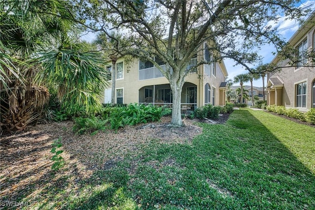 23039 Lone Oak Dr, Estero, FL 33928 - view of yard