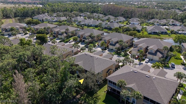 23039 Lone Oak Dr, Estero, FL 33928 - drone / aerial view with a residential view