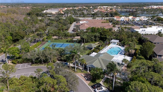 23039 Lone Oak Dr, Estero, FL 33928 - aerial view with a residential view