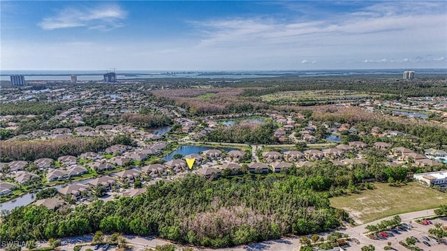 23039 Lone Oak Dr, Estero, FL 33928 - drone / aerial view featuring a water view