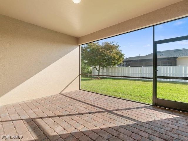 2911 SW 25th Pl, Cape Coral, FL 33914 - view of unfurnished sunroom