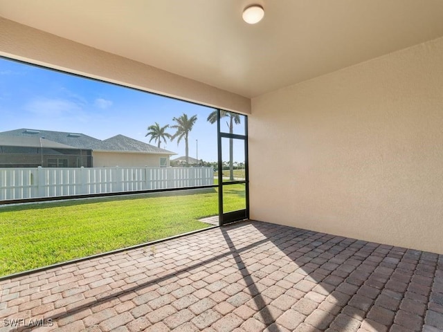 2911 SW 25th Pl, Cape Coral, FL 33914 - view of unfurnished sunroom