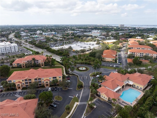 drone / aerial view