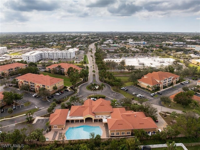 drone / aerial view