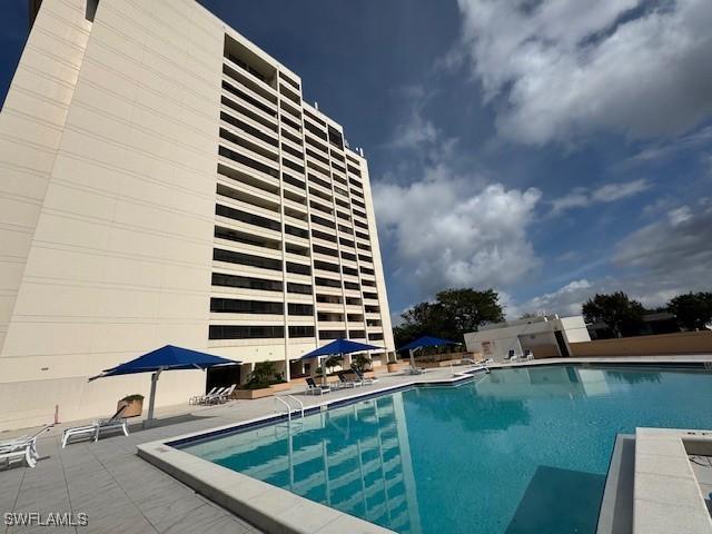 pool featuring a patio