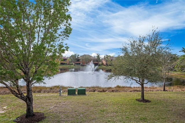 property view of water