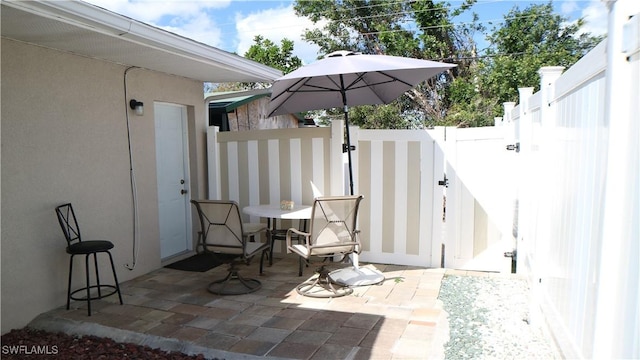 view of patio / terrace