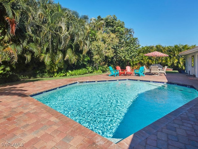 community pool featuring a patio