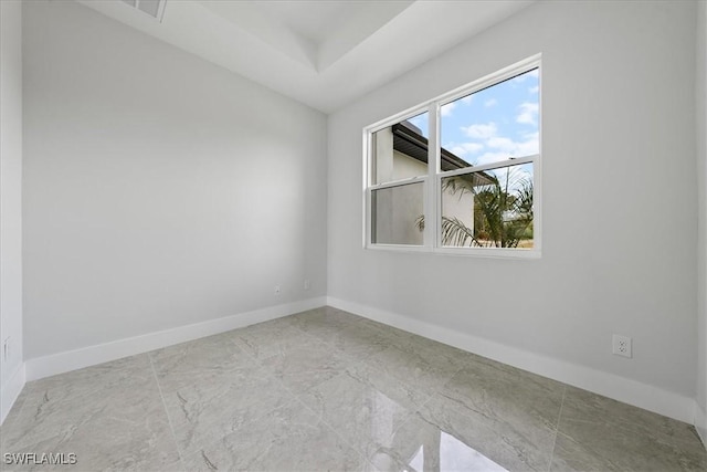view of empty room