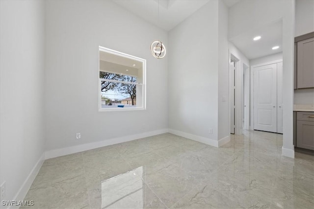 view of empty room