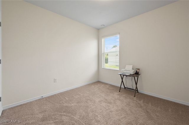 2550 Ocasa Ct, Cape Coral, FL 33909 - spare room with carpet floors and baseboards