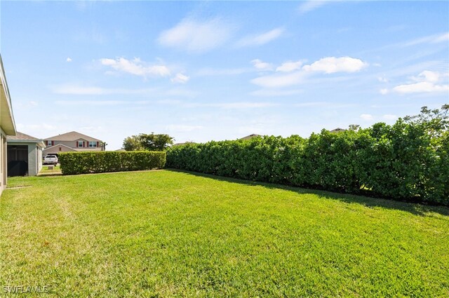 2550 Ocasa Ct, Cape Coral, FL 33909 - view of yard