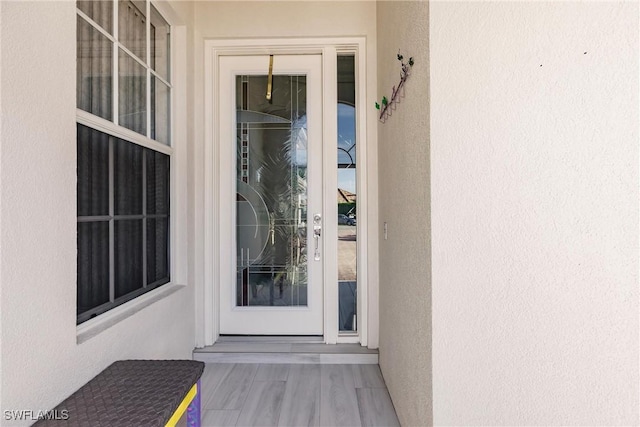 3500 Donoso Ct, Naples, FL 34109 - entrance to property featuring stucco siding