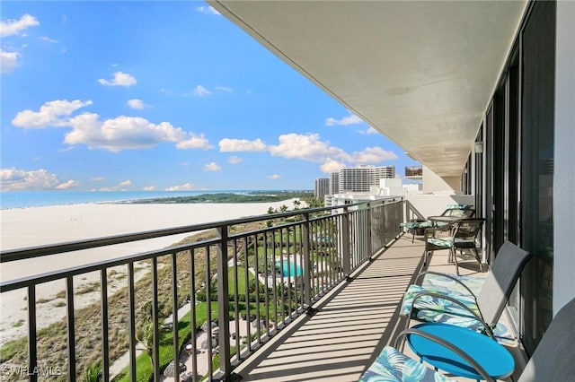 180 Seaview Ct Unit 911, Marco Island, FL 34145 - balcony featuring a water view