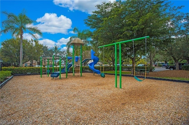 view of community playground