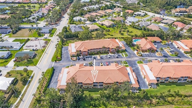 birds eye view of property featuring a residential view