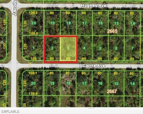 14012 Carrie Ave, Port Charlotte FL, 33953 land for sale