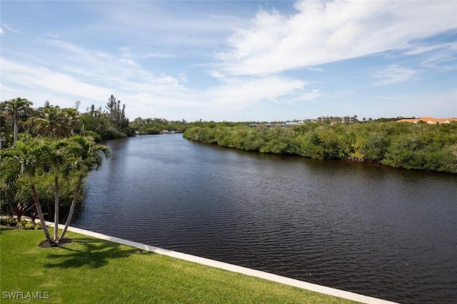 property view of water