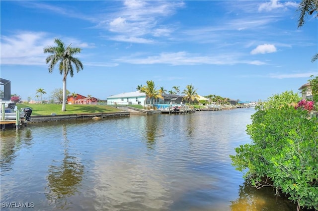 property view of water