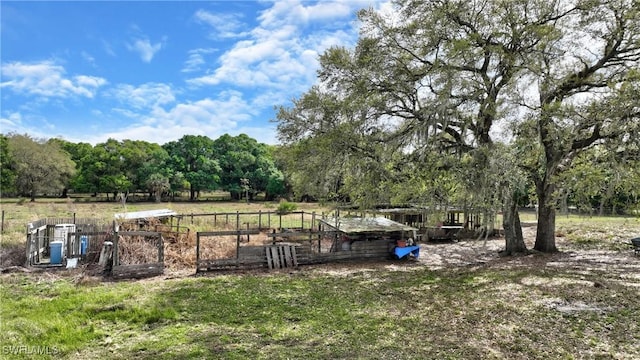1132 W Red Rd, Labelle, FL 33935 - view of yard featuring view of wooded area