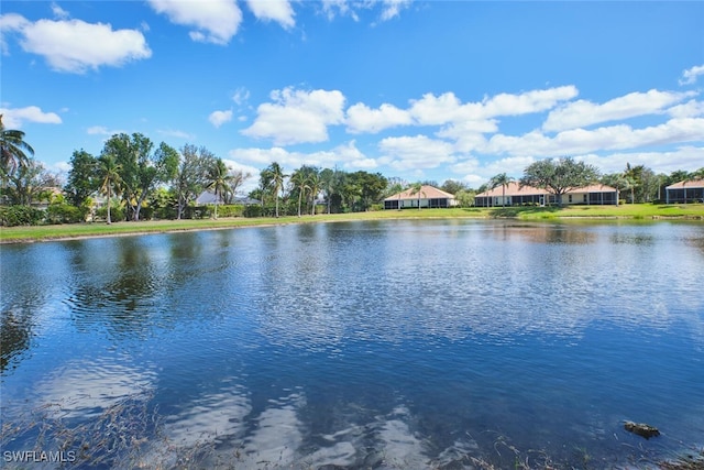 property view of water