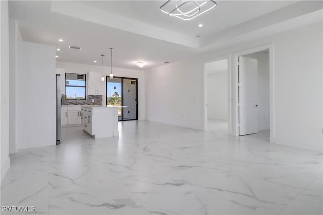 view of unfurnished living room