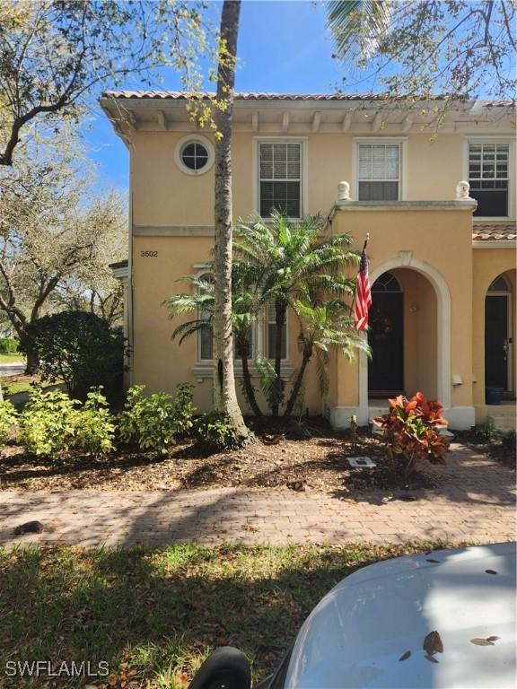 mediterranean / spanish-style house featuring stucco siding