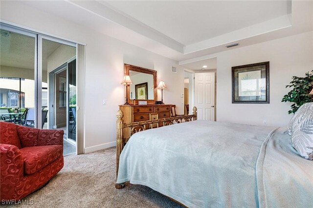 10644 Pelican Preserve Blvd Unit 102, Fort Myers, FL 33913 - carpeted bedroom with access to outside and baseboards