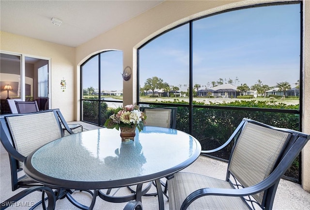10644 Pelican Preserve Blvd Unit 102, Fort Myers, FL 33913 - view of sunroom / solarium