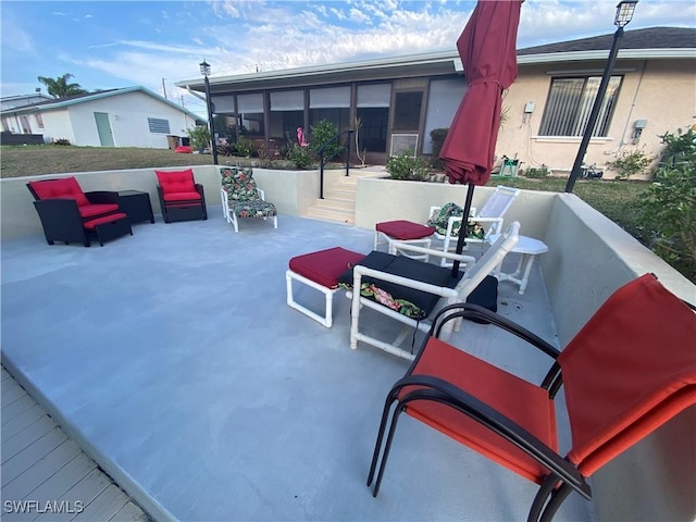 view of patio / terrace