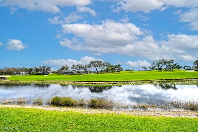 property view of water