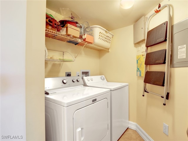 laundry room featuring washer and dryer