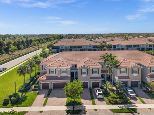 birds eye view of property featuring a residential view