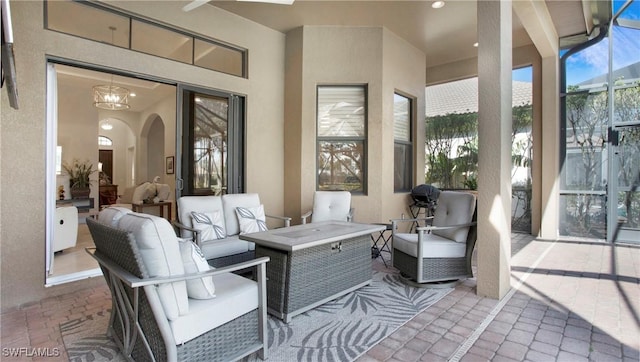 8342 Provencia Ct, Fort Myers, FL 33912 - view of sunroom / solarium