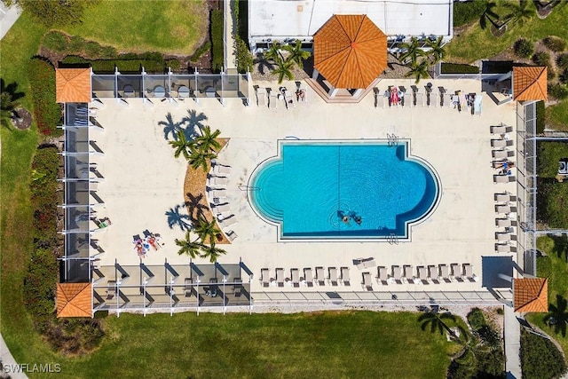 bird's eye view