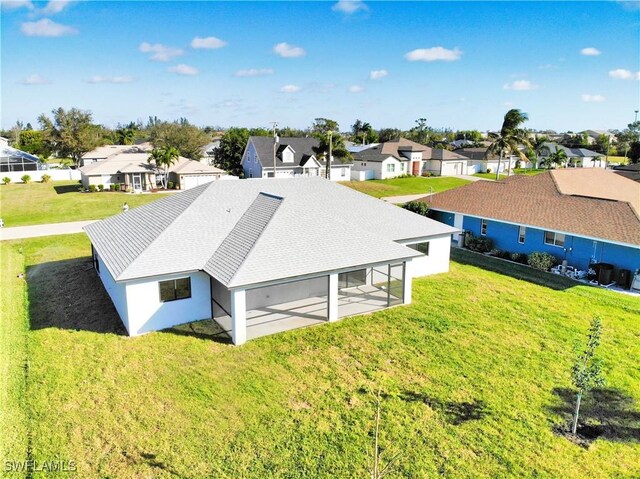 2314 SW 18th St, Cape Coral, FL 33991 - aerial perspective of suburban area