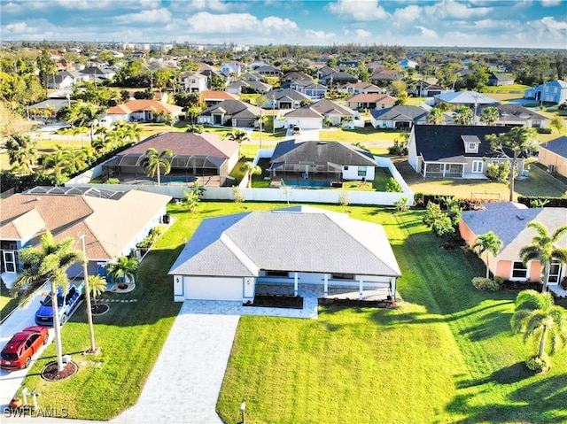 2314 SW 18th St, Cape Coral, FL 33991 - aerial perspective of suburban area
