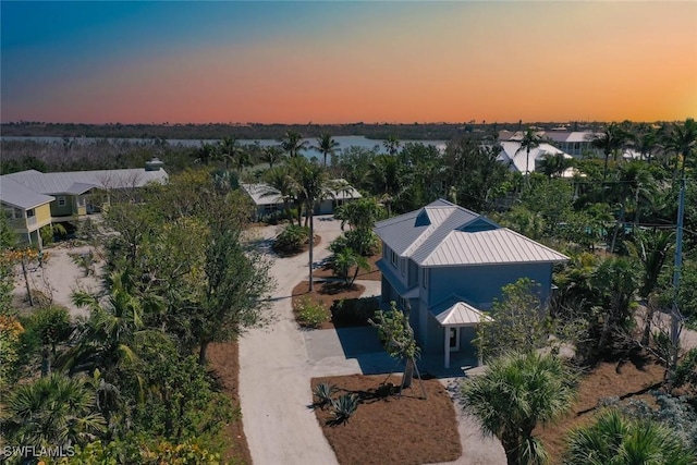 16891 Captiva Dr, Captiva, FL 33924 - view of aerial view at dusk