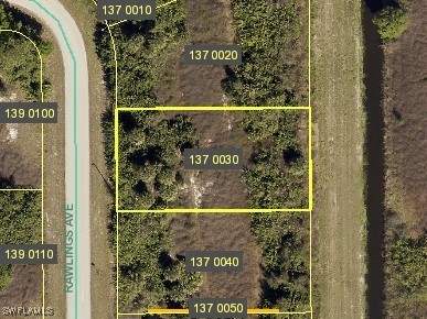 305 Rawlings Ave, Lehigh Acres FL, 33974 land for sale