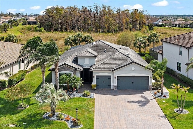 bird's eye view featuring a residential view